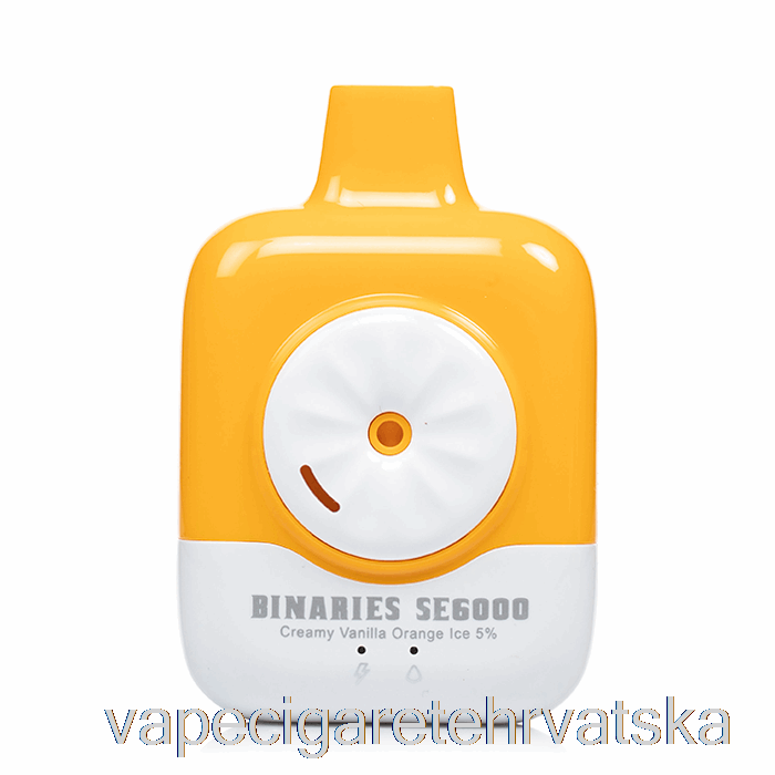 Vape Hrvatska Horizon Binaries Se6000 Disposable Creamy Vanilla Orange Ice